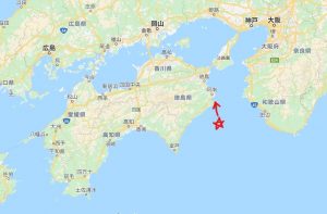 四国の右下、徳島県阿南市